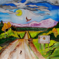 Road to Fort Liard
