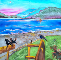 Alert Bay Kelp beds and Crows