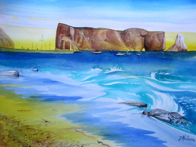 Perce Rock by Dianne Nelson