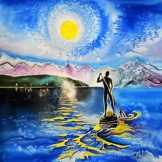 Paddle Boarder by Dianne Nelson